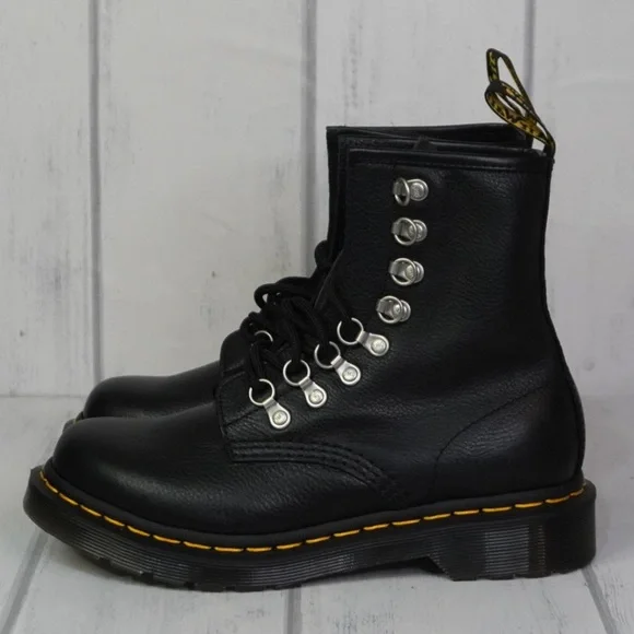 DR.Martens 1460 Virginia Leather Laced Boots Women's size 6 NEW - Picture 7 of 9